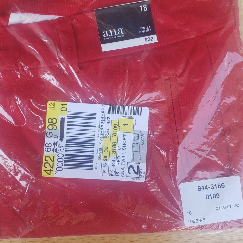 Ana twill shorts